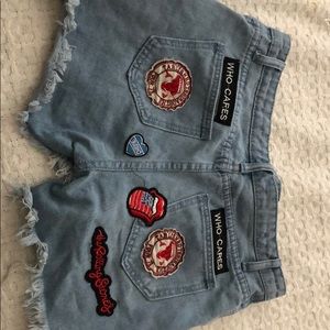 Jean shorts